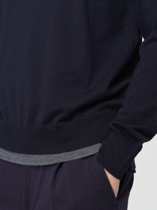 25FW 파올로페코라 스웨터 A007F001 6462 Blue - PAOLO PECORA