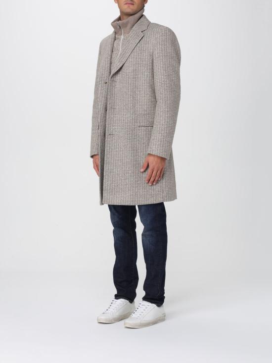 25FW 보스 코트 50551612 131 White - BOSS