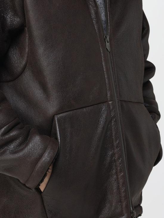 25FW 살바토레 산토로 가죽 자켓 W25SANT 49577U Dark - SALVATORE SANTORO