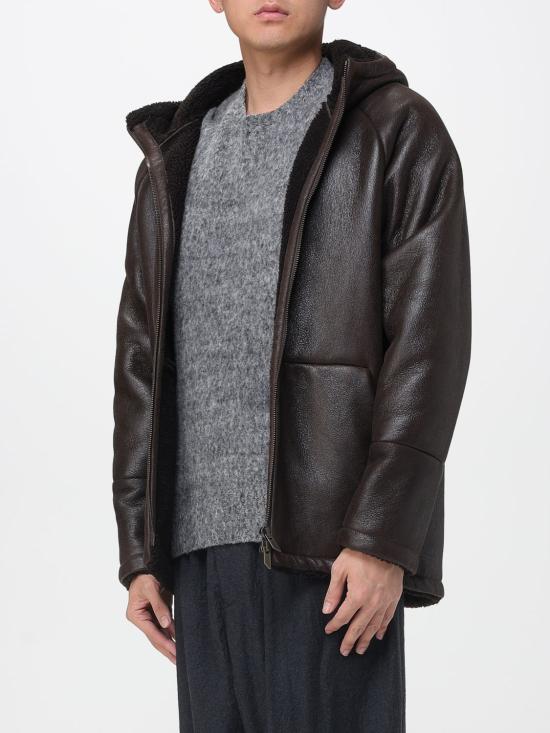 25FW 살바토레 산토로 가죽 자켓 W25SANT 49577U Dark - SALVATORE SANTORO