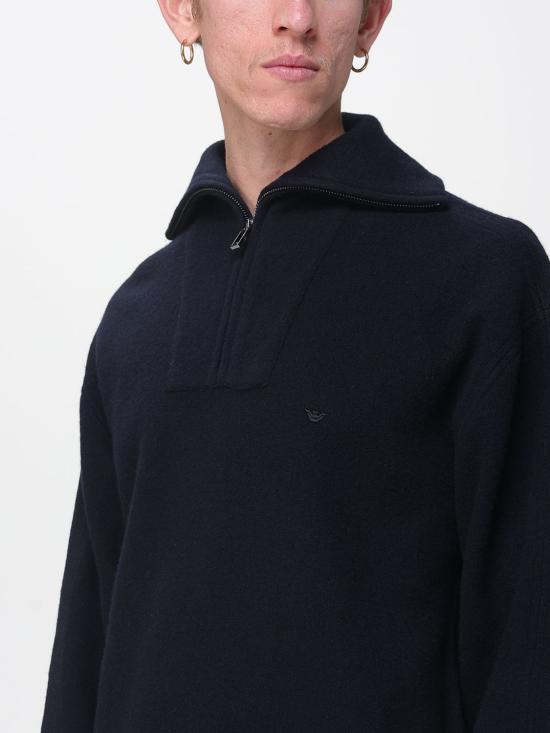 25FW 엠포리오 아르마니 스웨터 EM002052AF18104 UB118 Blue - EMPORIO ARMANI
