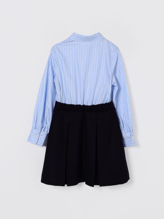 25FW [키즈] 발망 원피스 BX1C40I0283 621CE Blue - BALMAIN