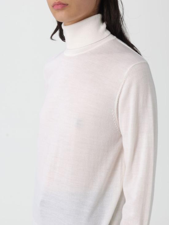 25FW 포르테포르테 터틀넥 14430MYKNIT 0036 White - FORTE FORTE