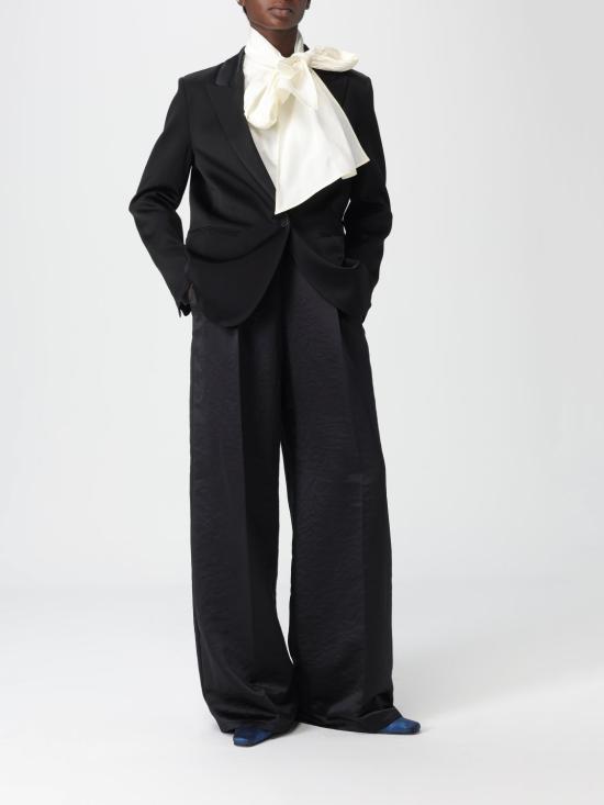 25FW 포르테포르테 팔라초 팬츠 14479MYPANTS 8004 Black - FORTE FORTE