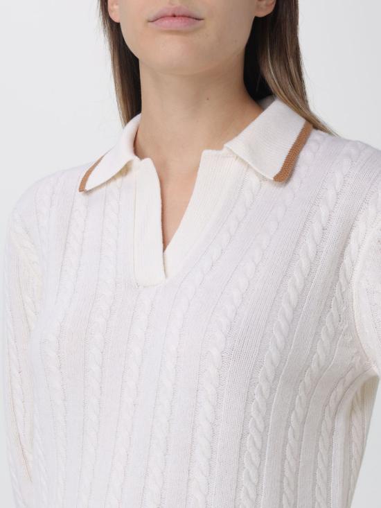 25FW 세인트바쓰 폴로 티셔츠 CLIC001 00040I White - MC2 SAINT BARTH