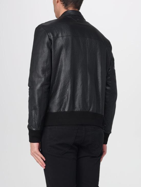 25FW 살바토레 산토로 가죽 자켓 W25SANT 49521U Black - SALVATORE SANTORO