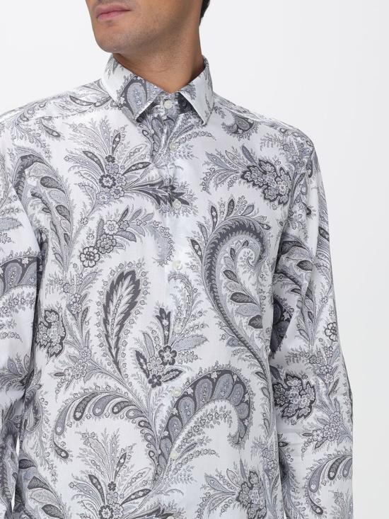 25FW 에트로 긴팔 셔츠 MRIB000199SA5L1 X0883 Red - ETRO