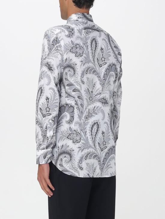 25FW 에트로 긴팔 셔츠 MRIB000199SA5L1 X0883 Red - ETRO