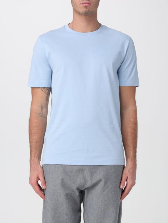 25FW 보스 반팔 티셔츠 50468347 450 Blue 1