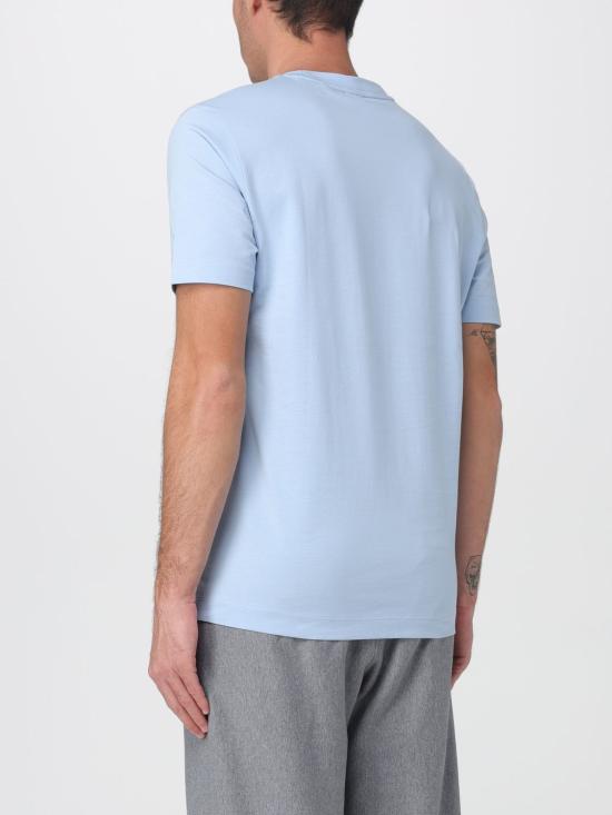 25FW 보스 반팔 티셔츠 50468347 450 Blue 1 - BOSS