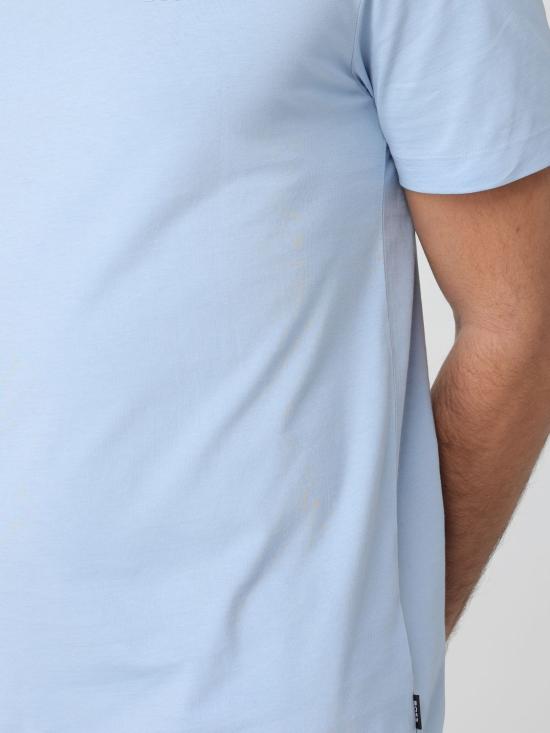 25FW 보스 반팔 티셔츠 50468347 450 Blue 1 - BOSS