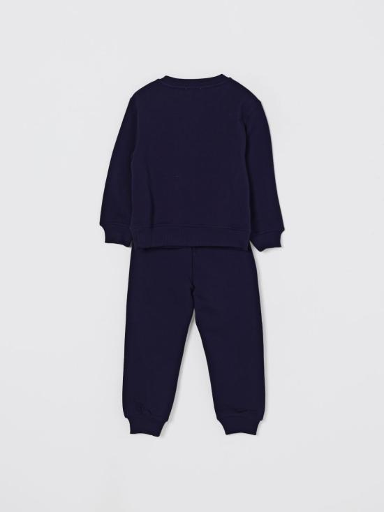 25FW [키즈] 모스키노 캐주얼 세트 HUK04BLCA58 40016 Blue - MOSCHINO