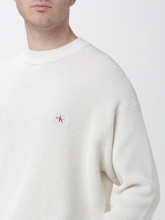 25FW 캘빈클라인 스웨터 LV04RD313G YAS White - CALVIN KLEIN