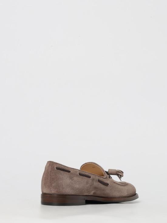 25FW 브루넬로 쿠치넬리 로퍼 MZUPEAU713 C2637 Grey - BRUNELLO CUCINELLI