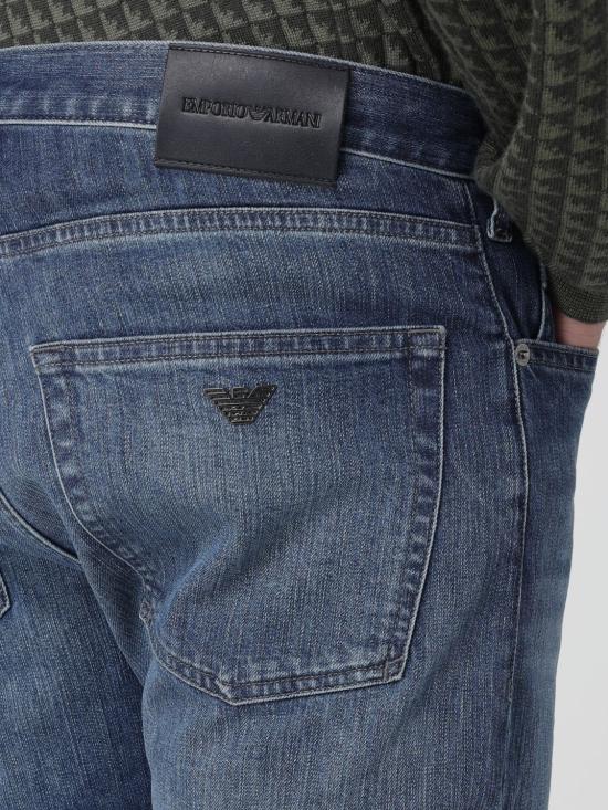25FW 엠포리오 아르마니 데님 팬츠 EM001370AF14116 MB002 Blue - EMPORIO ARMANI