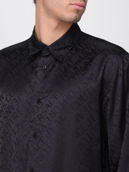 25FW 베르사체 셔츠 79GAL2R0N0604 899 Black - VERSACE