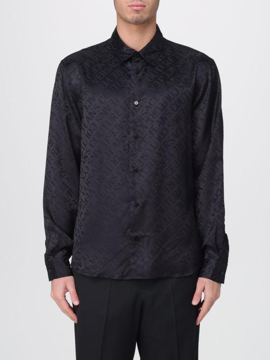 25FW 베르사체 셔츠 79GAL2R0N0604 899 Black