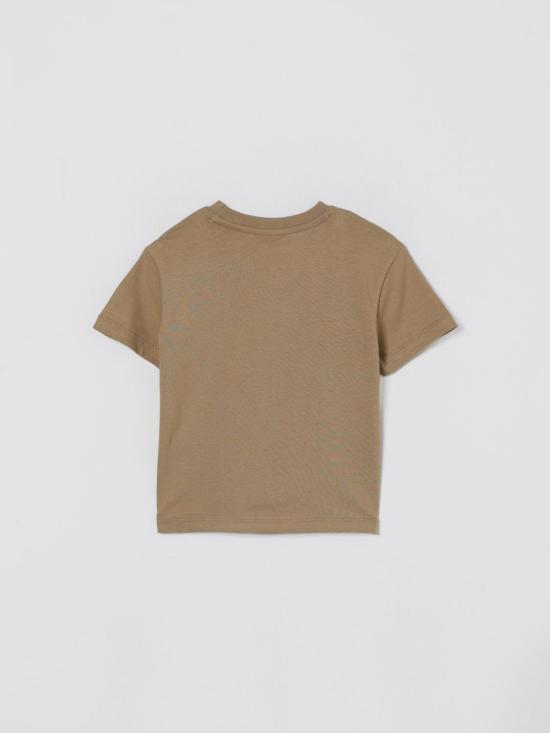 25FW [키즈] 컨트리 오브 밀란 티셔츠 F5CMJBTH079 178 Camel - COUNTY OF MILAN