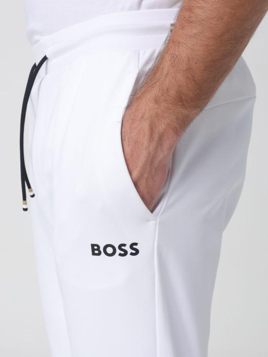 25FW 보스 팬츠 50542940 100 White - BOSS