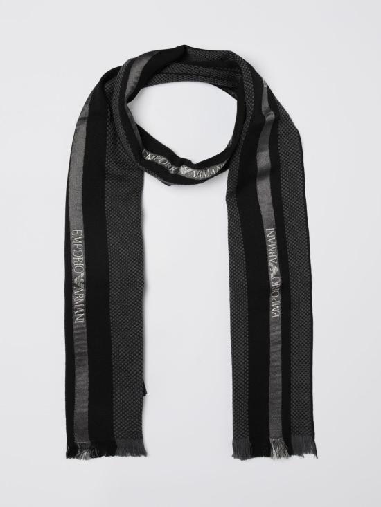 25FW 엠포리오 아르마니 머플러/스카프 EM003846AF20010 U8128 Charcoal - EMPORIO ARMANI