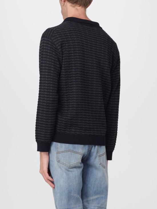 25FW 엠포리오 아르마니 폴로 티셔츠 EM003518AF19833 FB016 Blue - EMPORIO ARMANI