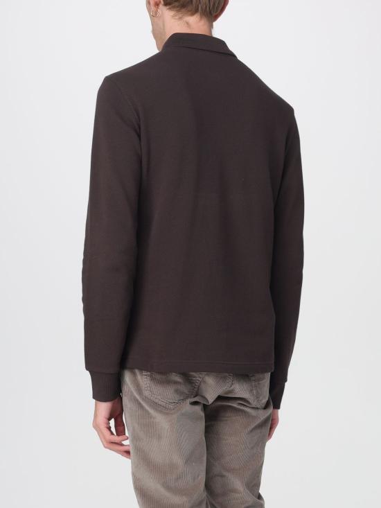 25FW 엠포리오 아르마니 폴로 티셔츠 EM002200AF14982 U6031 Brown - EMPORIO ARMANI