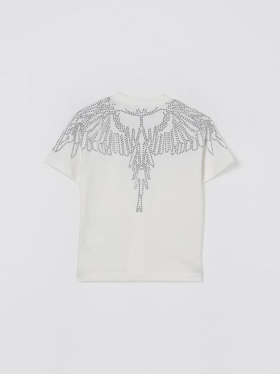 25FW [키즈] 컨트리 오브 밀란 티셔츠 F5CMJGTH013 002 White - COUNTY OF MILAN