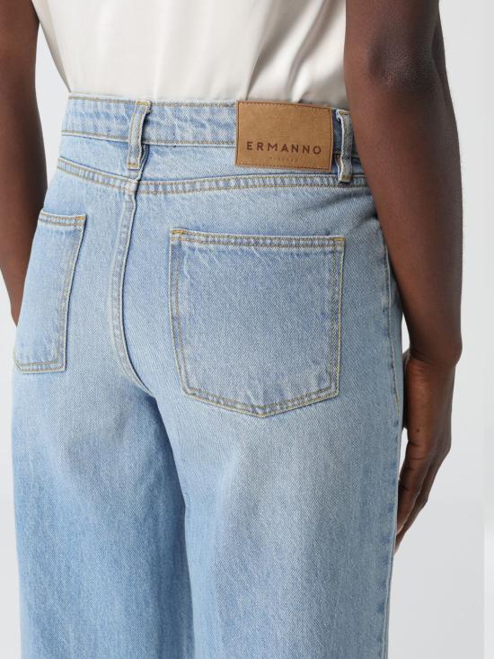 25FW 에르마노 피렌제 데님 팬츠 D47EP042EI0 MF157 Gnawed Blue - ERMANNO FIRENZE