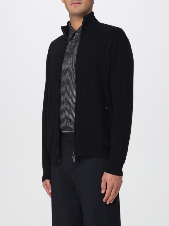 25FW 엠포리오 아르마니 스웨터 EM003505AF19548 UC001 Black - EMPORIO ARMANI