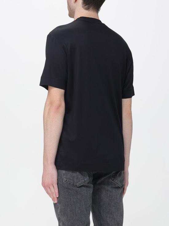 25FW 엠포리오 아르마니 반팔 티셔츠 EM002959AF18312 UC001 Black - EMPORIO ARMANI