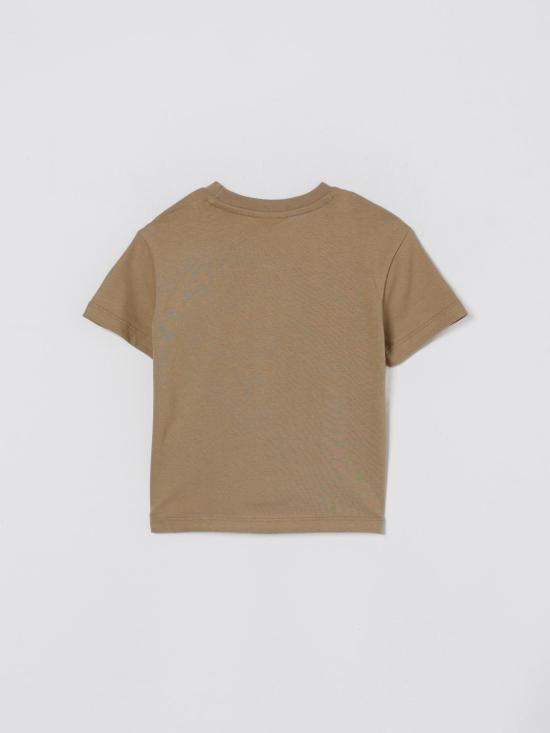 25FW [키즈] 컨트리 오브 밀란 티셔츠 F5CMJBTH078 178 Camel - COUNTY OF MILAN