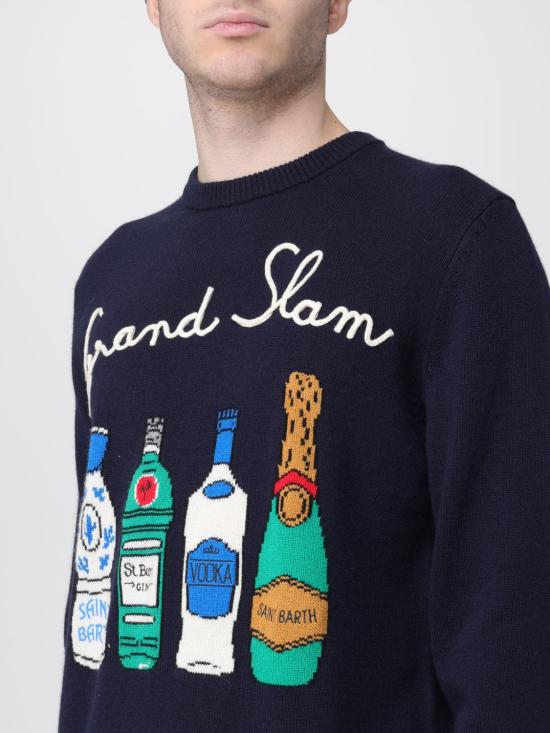 25FW 세인트바쓰 스웨터 HER0001 00675I Navy - MC2 SAINT BARTH