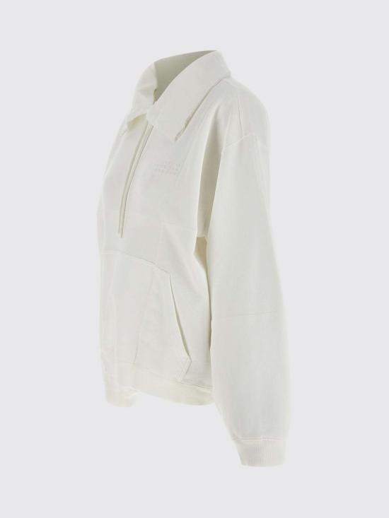 25FW MM6 메종마르지엘라 스웨터 S52GU0245M25014 101 White - MM6 MAISON MARGIELA