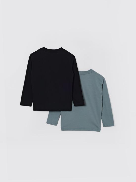 25FW [키즈] 엠포리오 아르마니 티셔츠 EB000726AF16162 MZ369 Multicolor - EMPORIO ARMANI