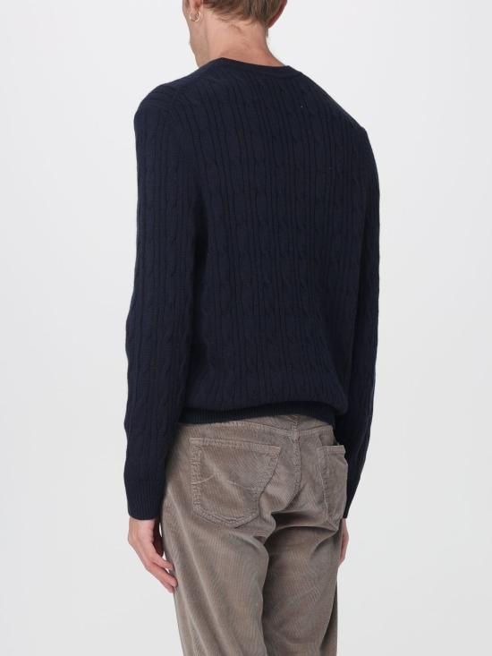 25FW 보스 스웨터 50549975 404 Blue - BOSS