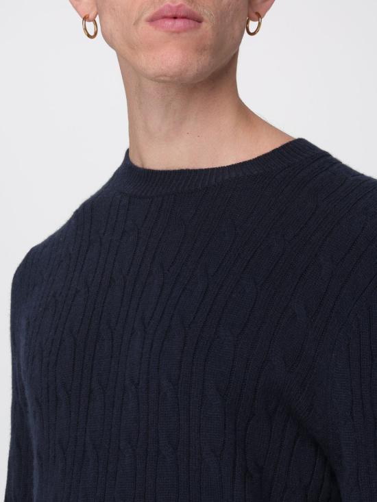 25FW 보스 스웨터 50549975 404 Blue - BOSS