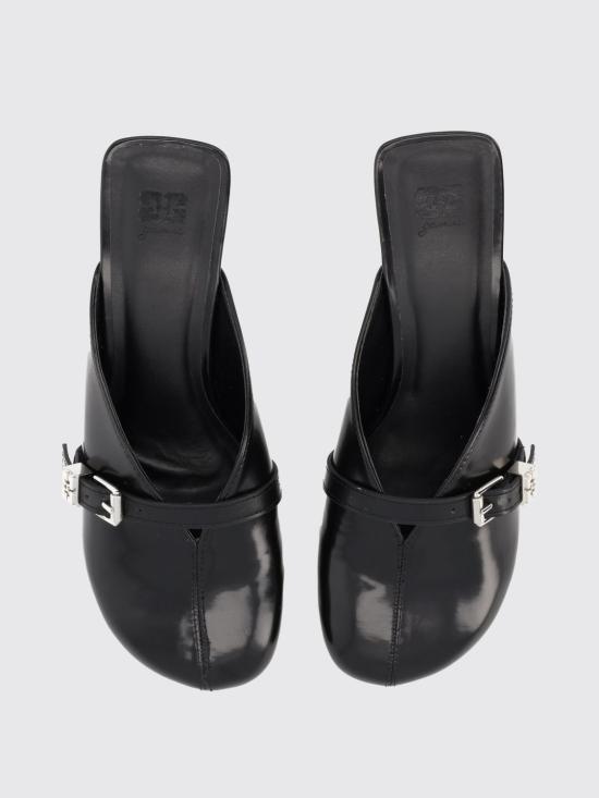 25FW 가니 뮬/슬리퍼 S3216 099 Black - GANNI