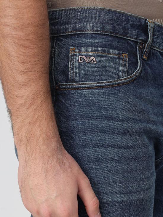 25FW 엠포리오 아르마니 데님 팬츠 EM000763AF13277 MB002 Navy - EMPORIO ARMANI