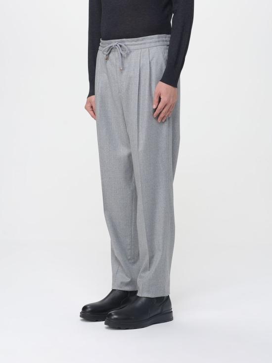 25FW 브루넬로 쿠치넬리 팬츠 ME226E1710 C272 Grey 1 - BRUNELLO CUCINELLI