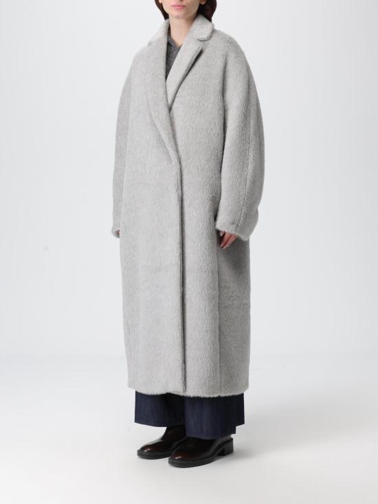 25FW 에스막스마라 조르지아 코트 2529016123600 012 Grey - 'S MAX MARA