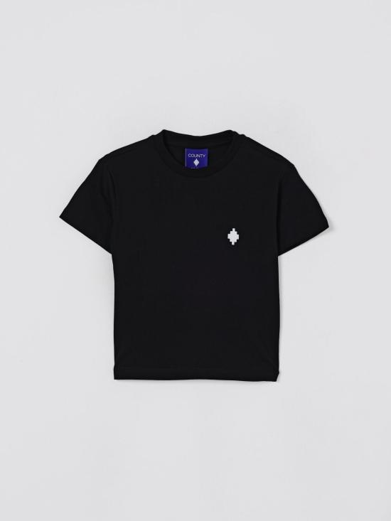 25FW [키즈] 컨트리 오브 밀란 티셔츠 F5CMJBTH004 110 Black