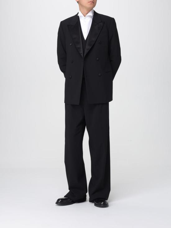 25FW 엠포리오 아르마니 수트 세트 EM003679TE17064 UC001 Black - EMPORIO ARMANI