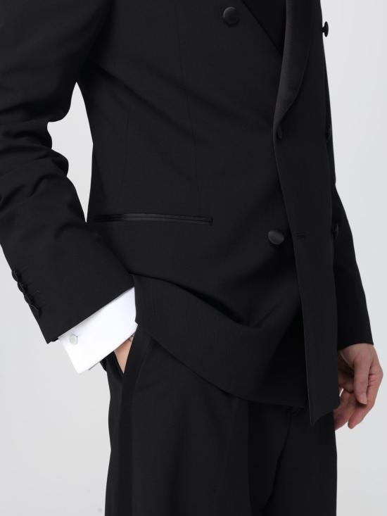 25FW 엠포리오 아르마니 수트 세트 EM003679TE17064 UC001 Black - EMPORIO ARMANI