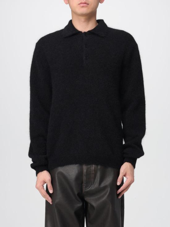 25FW 선플라워 폴로 티셔츠 3074 Black