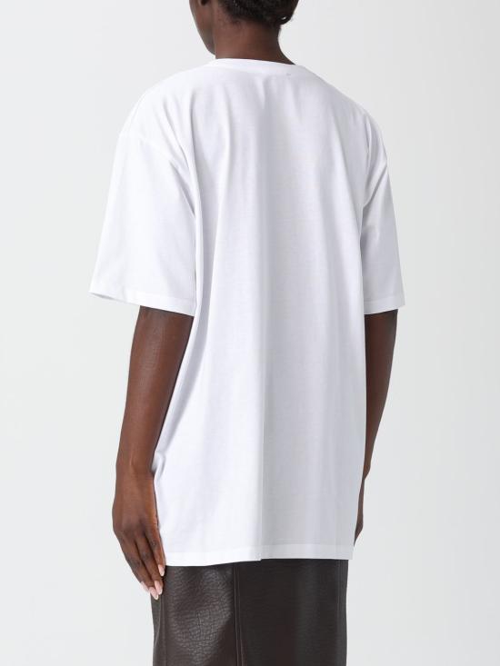 25FW 발망 반팔 티셔츠 FF0EH005GF20 GAB White - BALMAIN