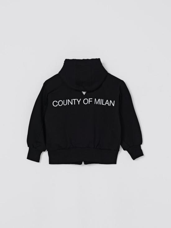 25FW [키즈] 컨트리 오브 밀란 풀오버 F5CMJBZH001 110 Black - COUNTY OF MILAN