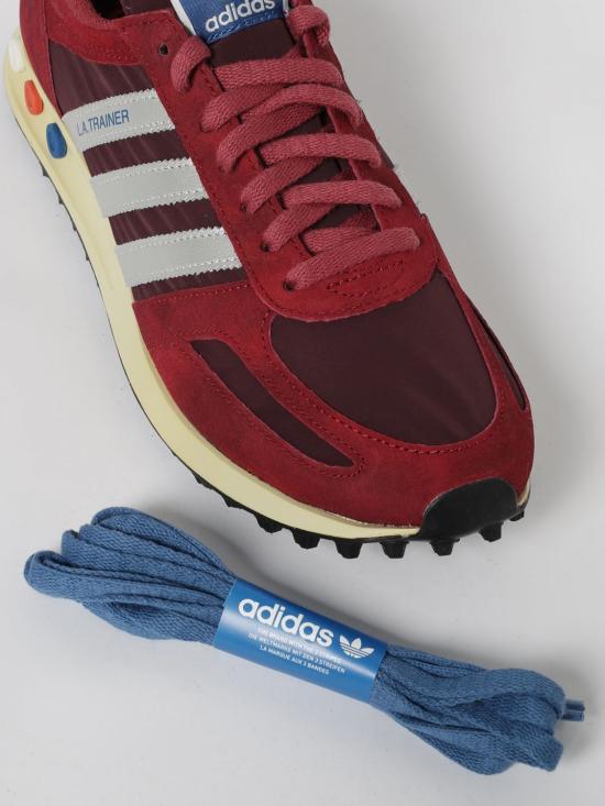 25FW 아디다스 LA 트레이너 OG 스니커즈 JQ5715 Red - ADIDAS
