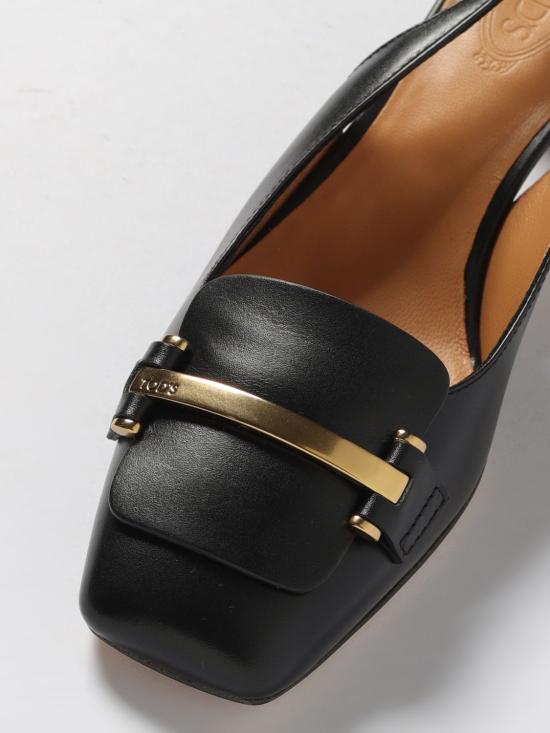 25FW 토즈 뮬/슬리퍼 XXW63L0JE10SMX B999 Black - TODS