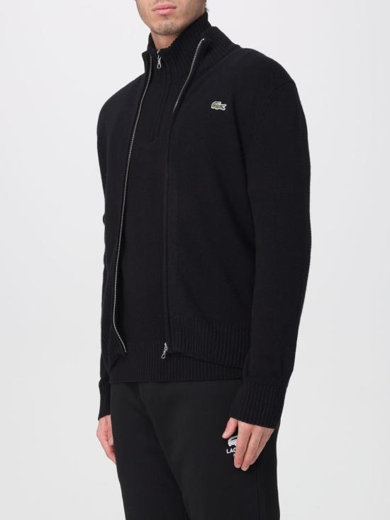 25FW 라코스테 방모 풀집업 가디건 AH5181 031 Black - LACOSTE
