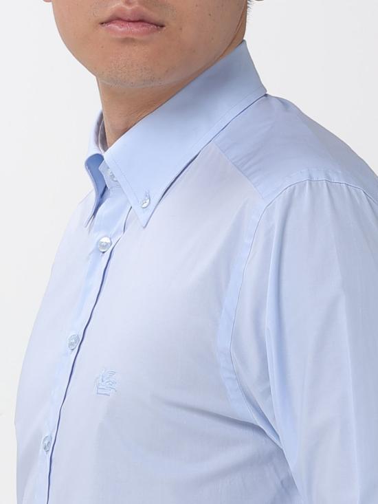 25FW 에트로 긴팔 셔츠 MRIB0004AV607 B3033 Gnawed Blue - ETRO